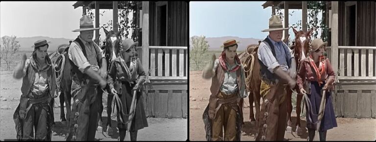 L'algorithme d'IA remet la couleur dans les films en noir et blanc
