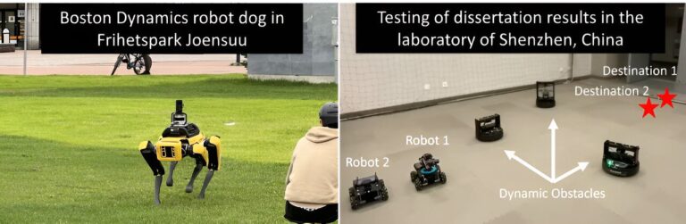 De nouveaux algorithmes pour une navigation robotique intelligente et efficace parmi la foule

