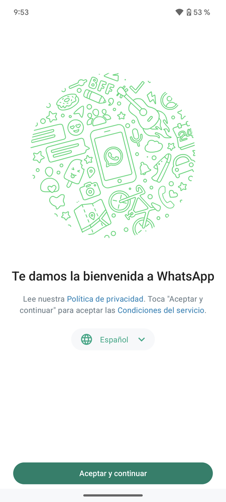 Ouvrez WhatsApp
