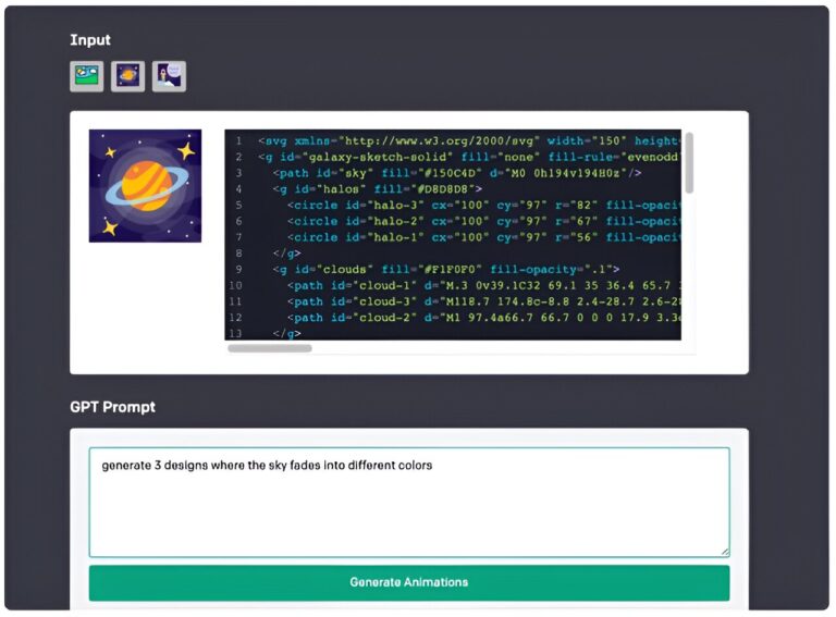 Le Keyframer d'Apple peut animer des dessins simples à l'aide de descriptions textuelles
