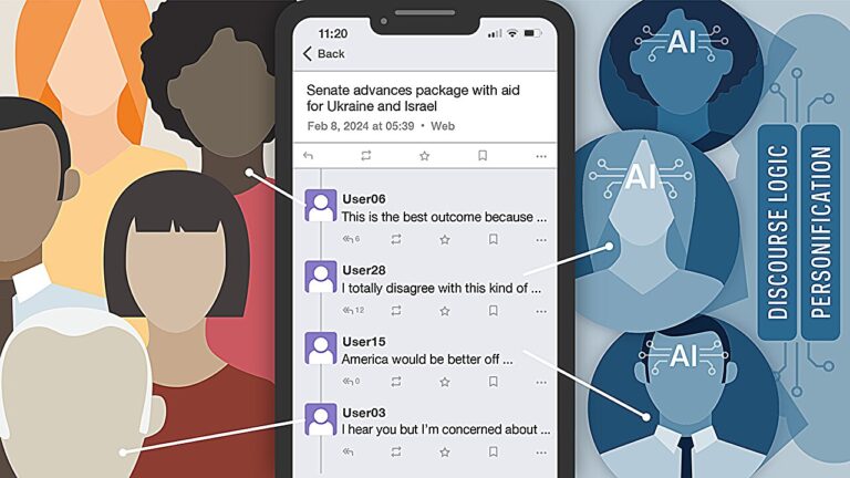 Les utilisateurs des réseaux sociaux ont du mal à identifier les robots IA lors d’un discours politique
