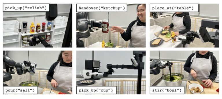 Un système qui permet aux robots domestiques de cuisiner en collaboration avec les humains

