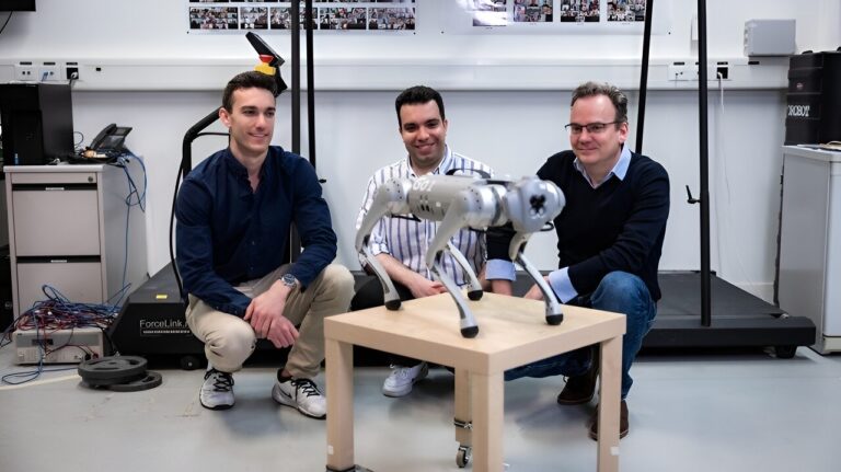 Les robots trotteurs révèlent l’émergence de transitions de démarche animale
