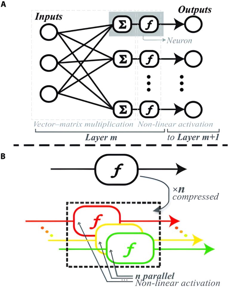 Des ensembles de neurones multiplexés permettent des réseaux de neurones optiques plus petits
