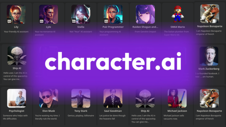 character ai français