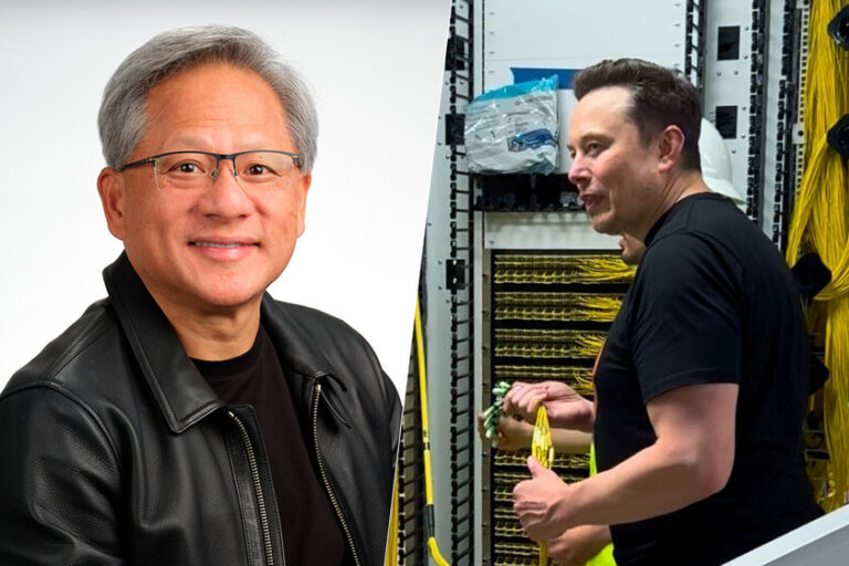 Choqué, Jensen Huang déclare qu'Elon Musk a installé 100 000 GPU NVIDIA en seulement 19 jours. Un tel déploiement prendrait des années.
