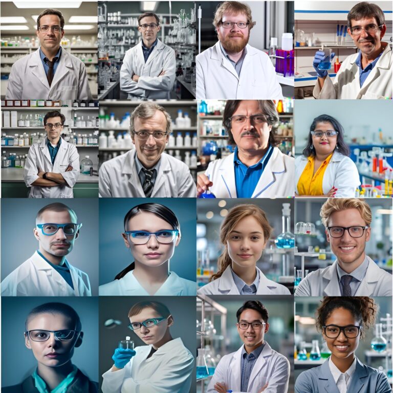 Les chimistes du monde réel sont plus diversifiés que ne le suggèrent les images génératives de l’IA
