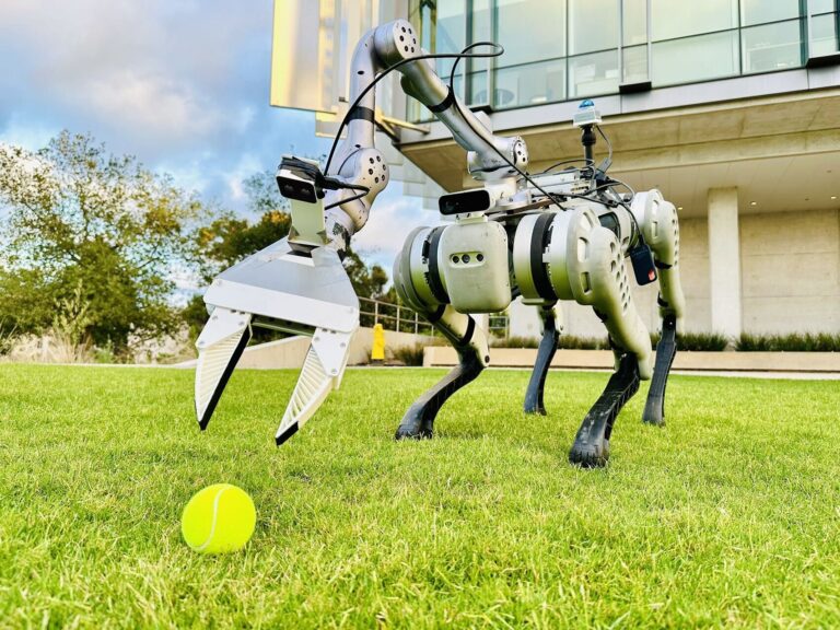 Le cadre d'apprentissage par imitation améliore les compétences de loco-manipulation des robots quadrupèdes dans la nature
