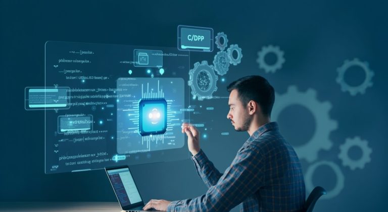 Show,A,Developer,At,Work,With,An,Ai,Assistant,(chatgpt)