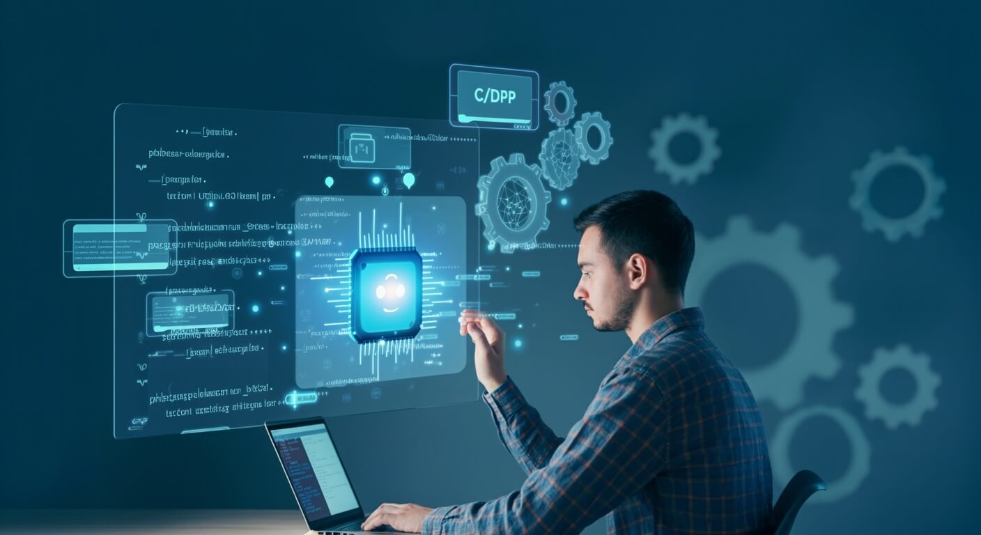 Show,A,Developer,At,Work,With,An,Ai,Assistant,(chatgpt)