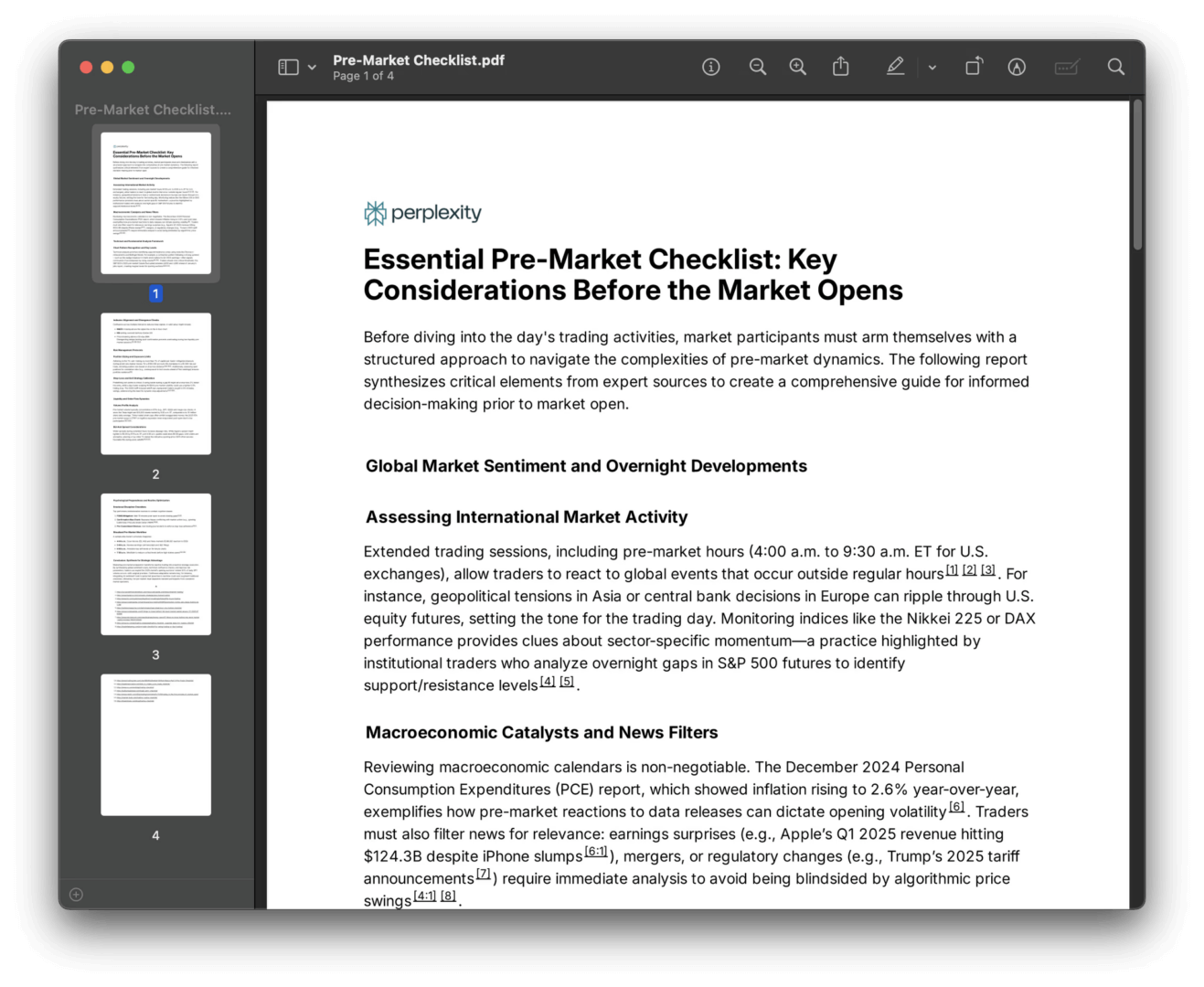 Perplexity Deep Research