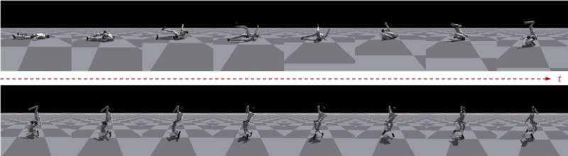 Un cadre d'apprentissage qui permet aux robots humanoïdes de se lever rapidement après leur tombée