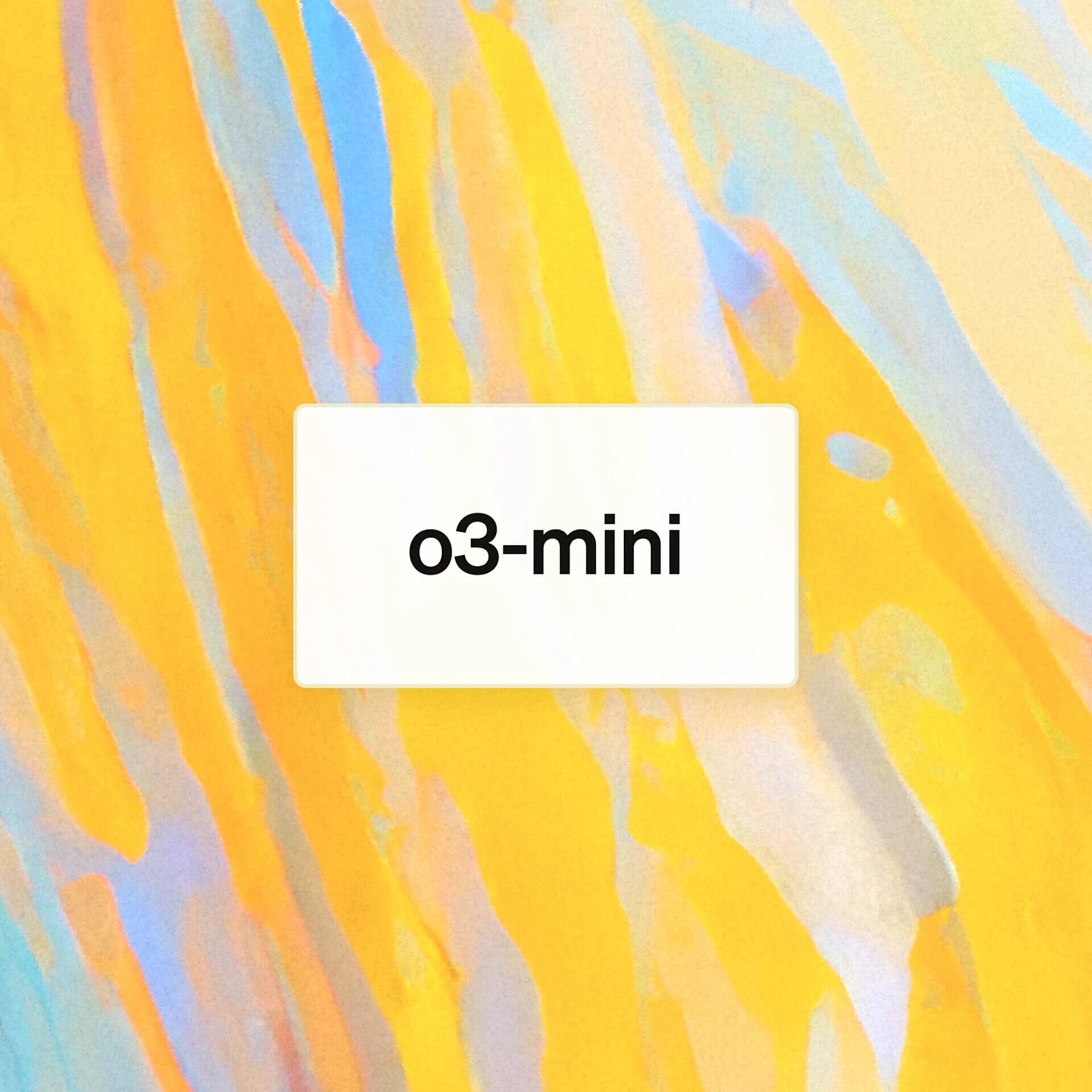 o3-mini OpenAi