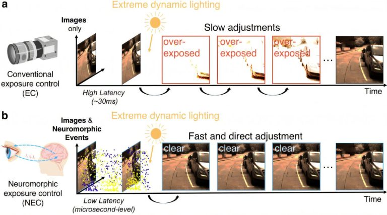 Le système neuromorphe améliore la vision machine dans les environnements d'éclairage extrêmes
