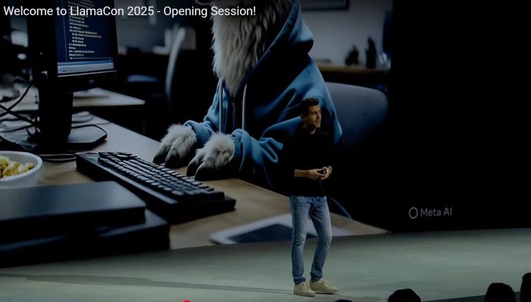 LlamaCon Zuckerberg Nadella