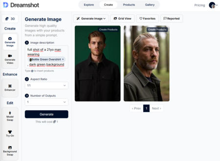 Interface Dreamshot | Image: xataka