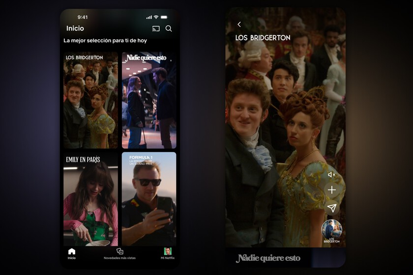 Un type tiktok et une recherche avec la conversation