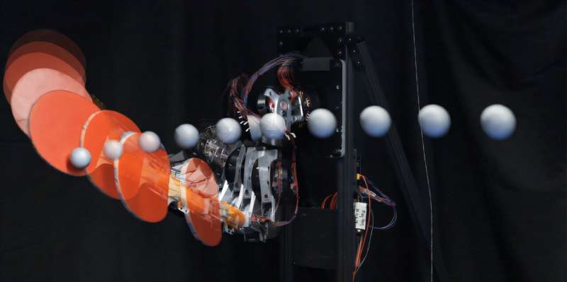 Ping Pong Bot renvoie des photos avec une précision à grande vitesse