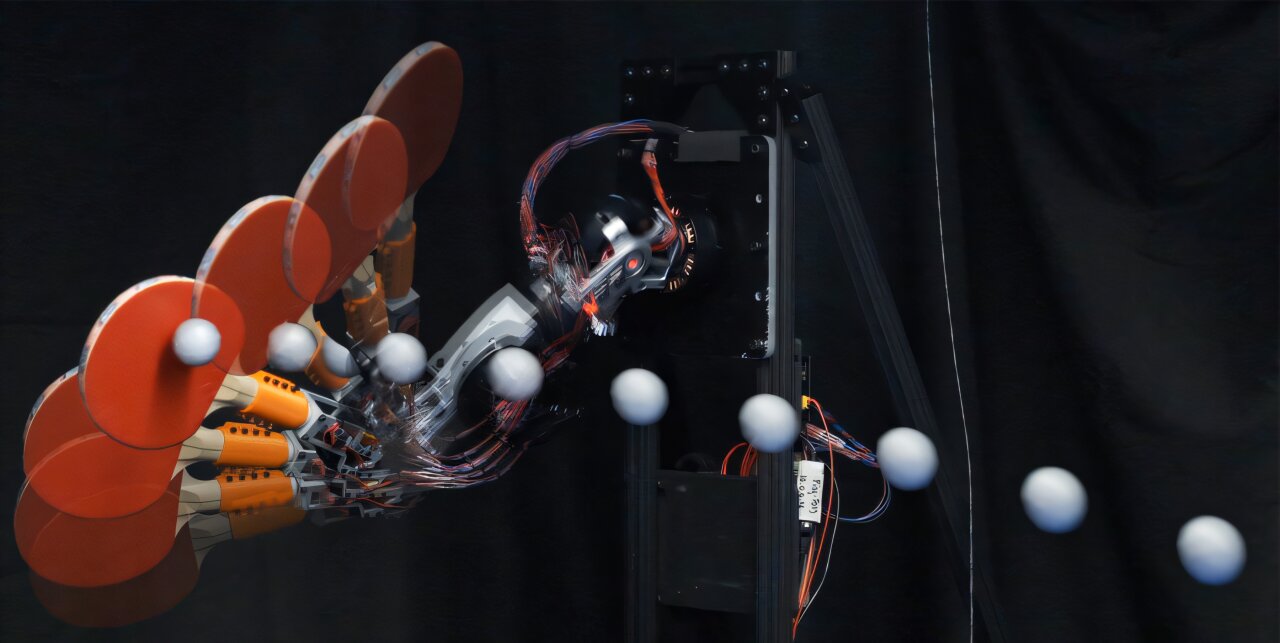 Le robot de ping-pong renvoie des photos avec une précision à grande vitesse