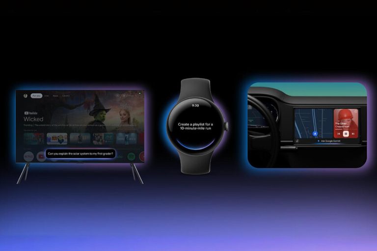 La conquête de Gemini a commencé dans les mobiles Android. Maintenant, vous inonderez votre téléviseur, votre montre ou même votre voiture
