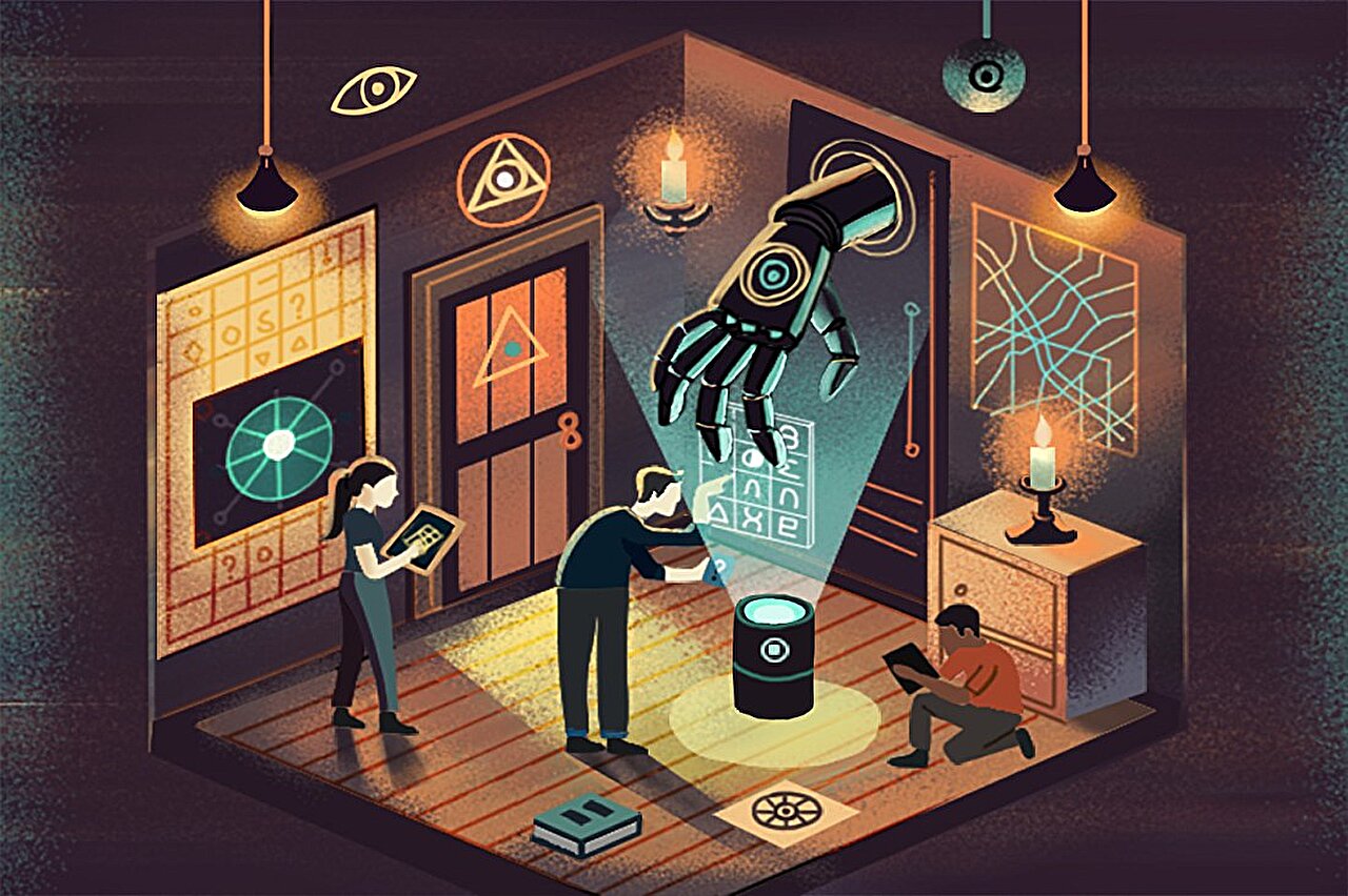 Les salles d'évasion sont amusantes, et ils pourraient également aider à faire de la réalité virtuelle et des outils efficaces pour l'éducation et l'IA