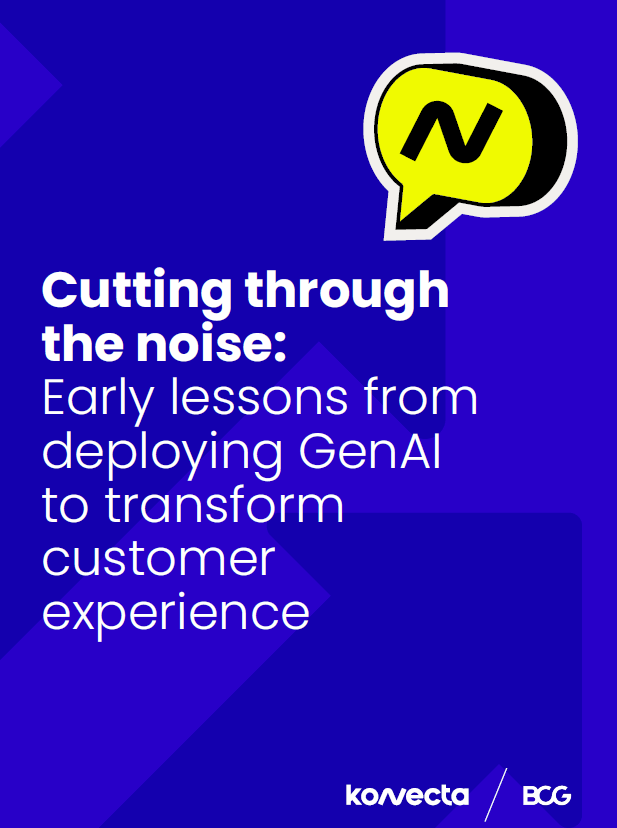 GenAI customer experience