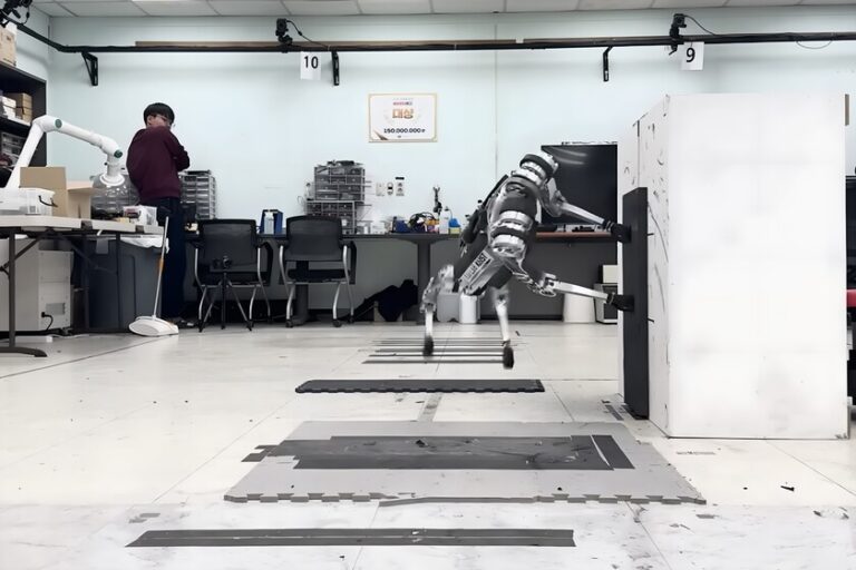 La dernière en robotique de la Corée du Sud n'est pas l'humanoïde ou l'œuvre dans les usines: cela fait du parkour
