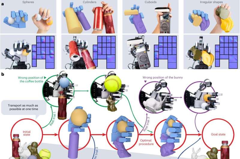 Main robotique avec un putain de contact humain pour révolutionner la manipulation dextère