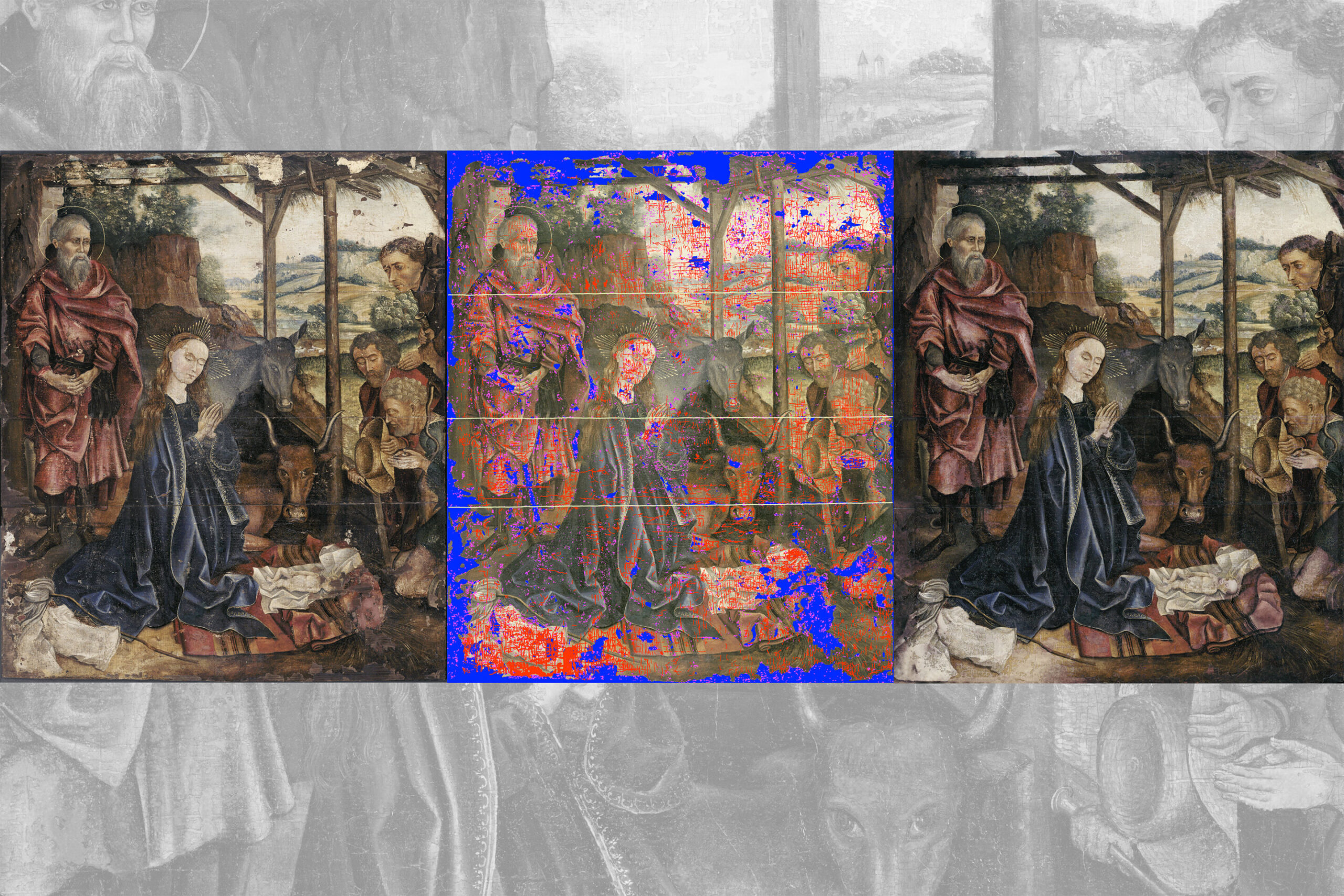 Vous avez une peinture endommagée? Restaurez-le en quelques heures avec un Généré en AI 'masque'