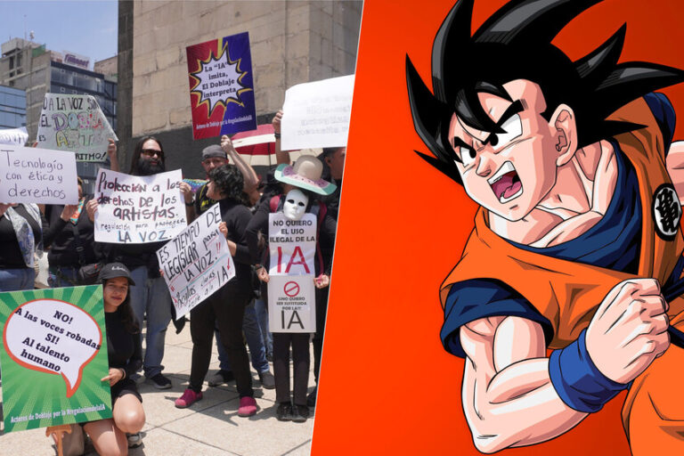 L'Institut électoral du Mexique a utilisé une voix synthétique comme celle du narrateur Dragon Ball. Les acteurs sont sortis
