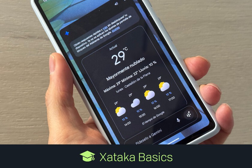 Comment l'utiliser pour demander l'heure aujourd'hui et comment programmer que les prévisions apparaissent