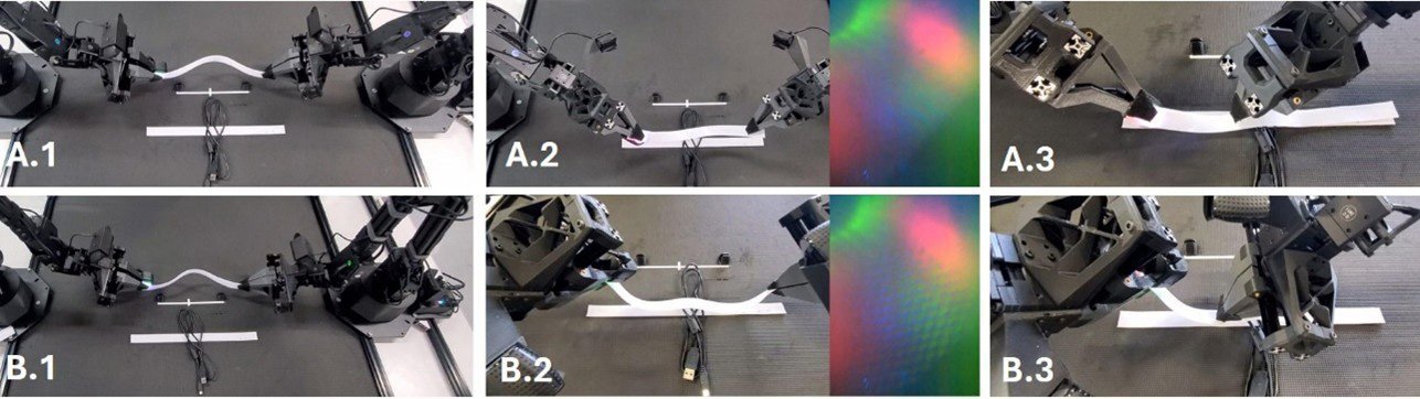 L'IA physique utilise à la fois la vue et le toucher pour manipuler des objets comme un humain