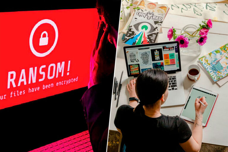 La menace des pirates sur un site Web d'artiste
