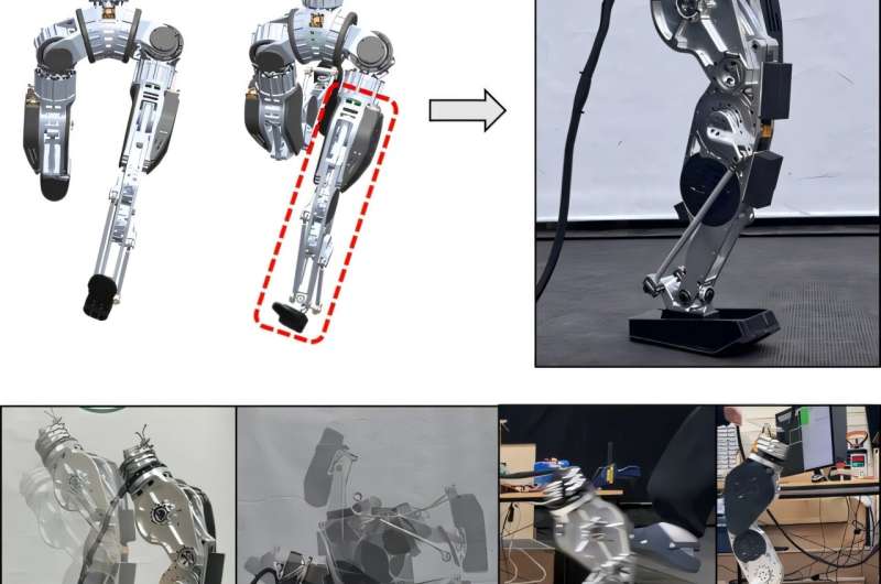Robot humanoïde de nouvelle génération capable de Moonwalk développé