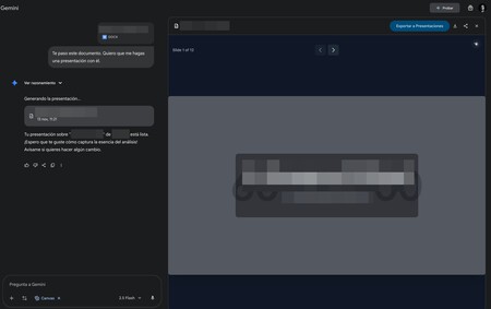 Générer une présentation