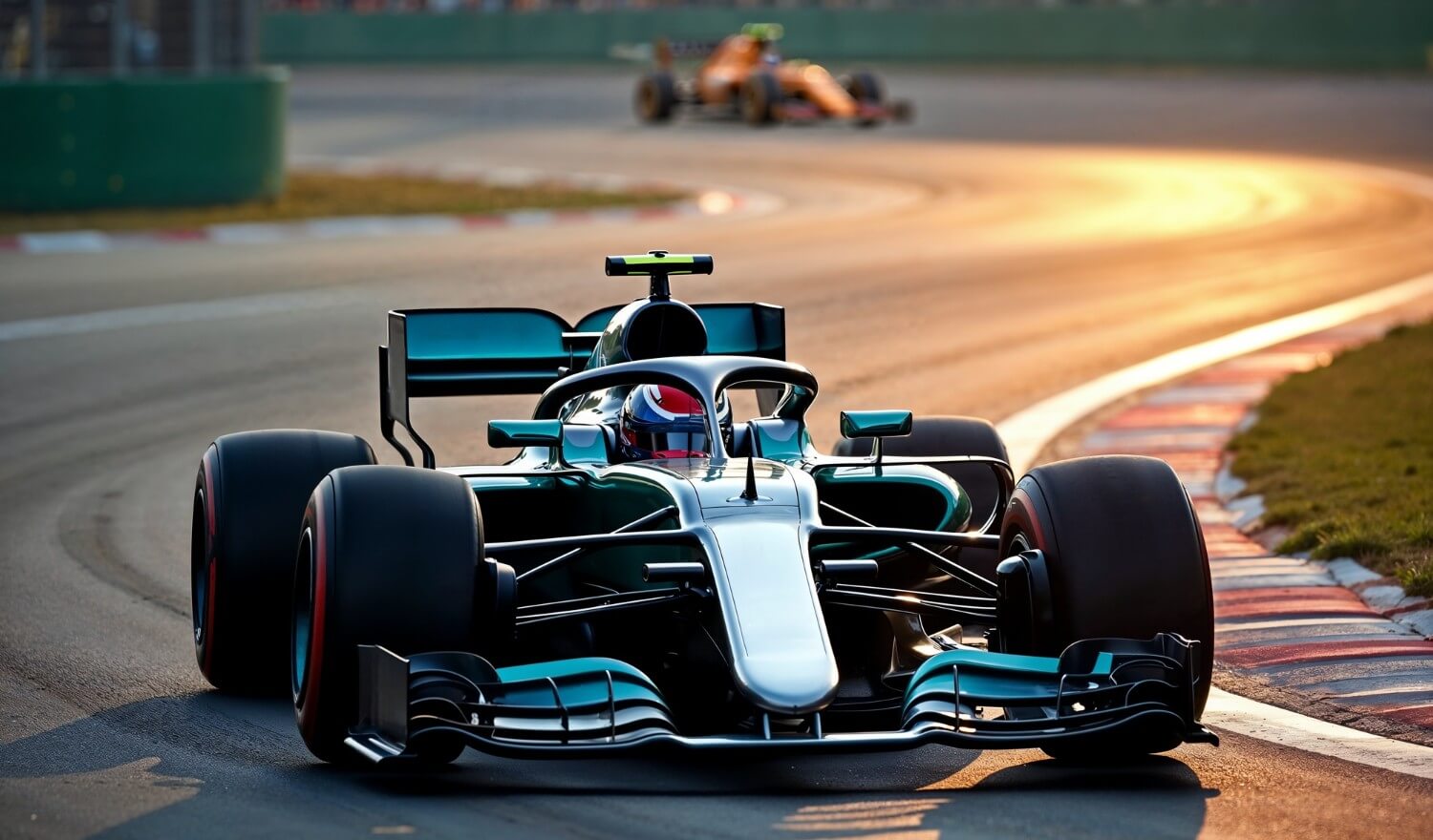 Réalité augmentée Mercedes Amg Petronas 
