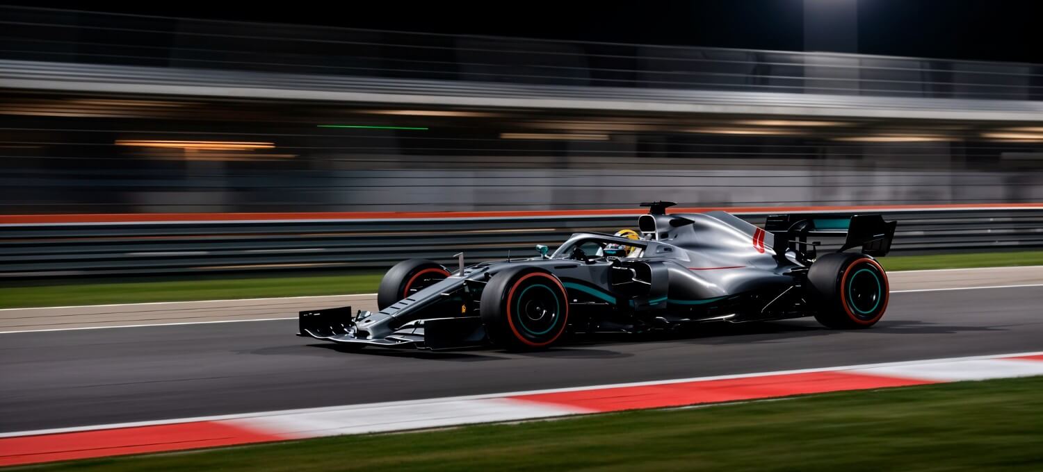 Réalité augmentée Mercedes Amg Petronas 