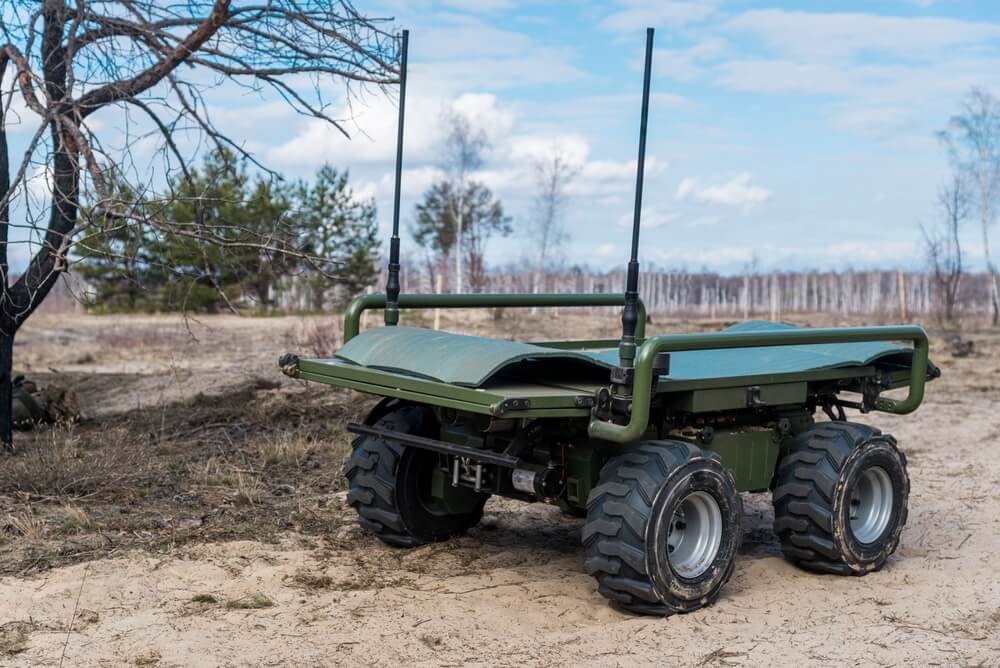 Guerre des robots drones IA