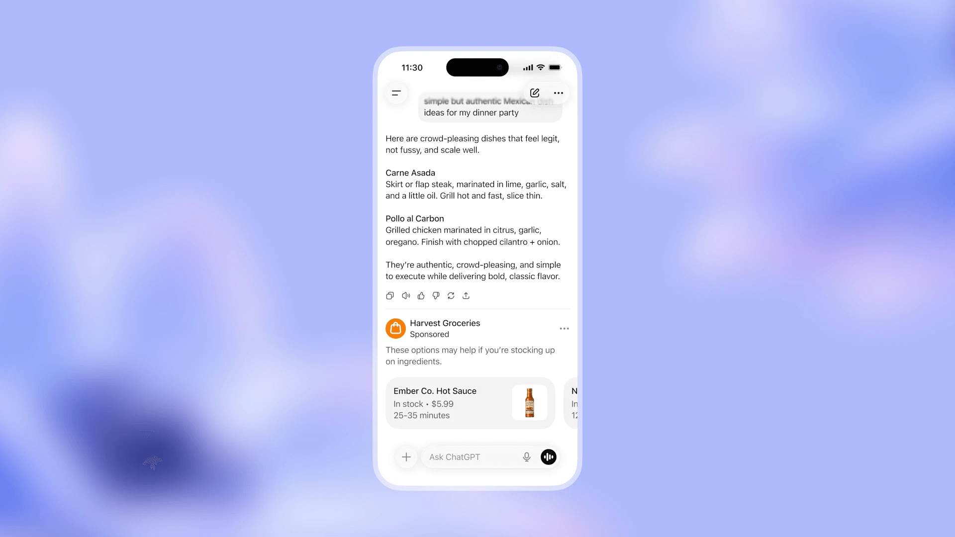Ads ChatGPT