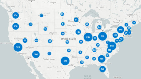 Centres de données aux États-Unis