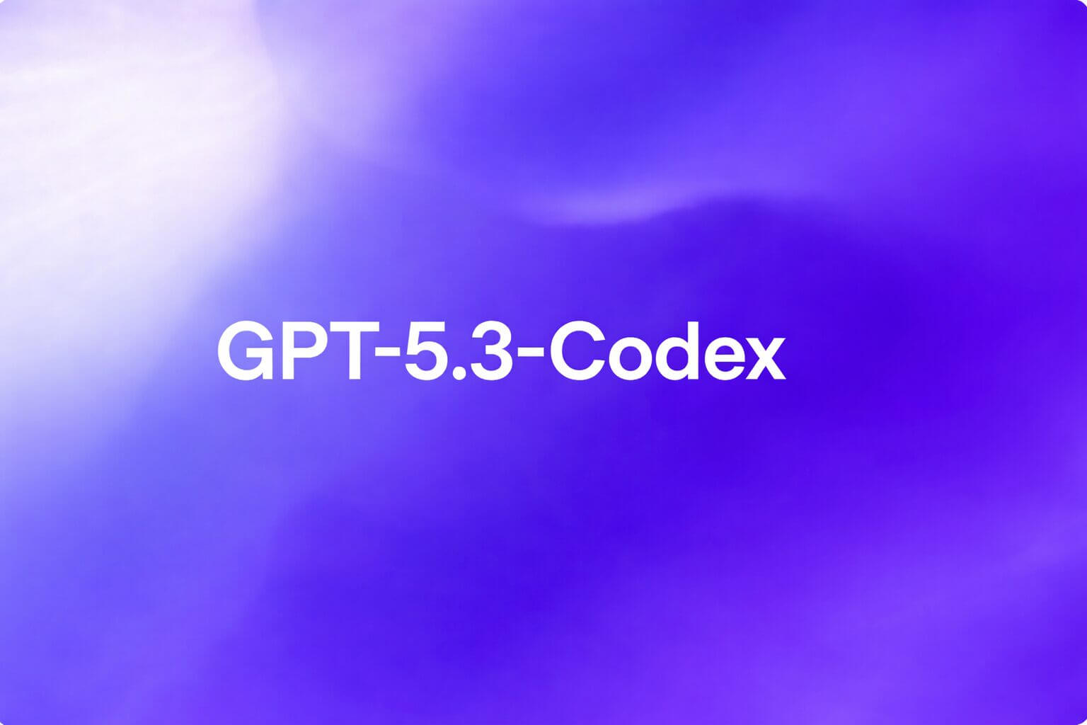 GPT-5.3 Codex