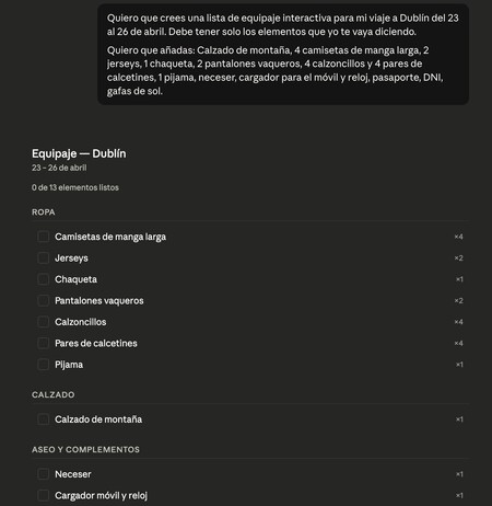 Liste personnalisée