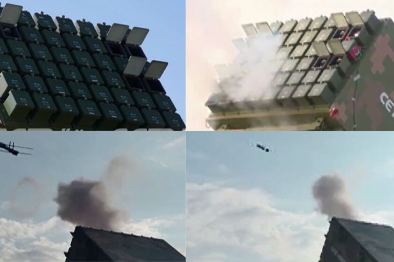 96 drones avec un lancement de science-fiction
