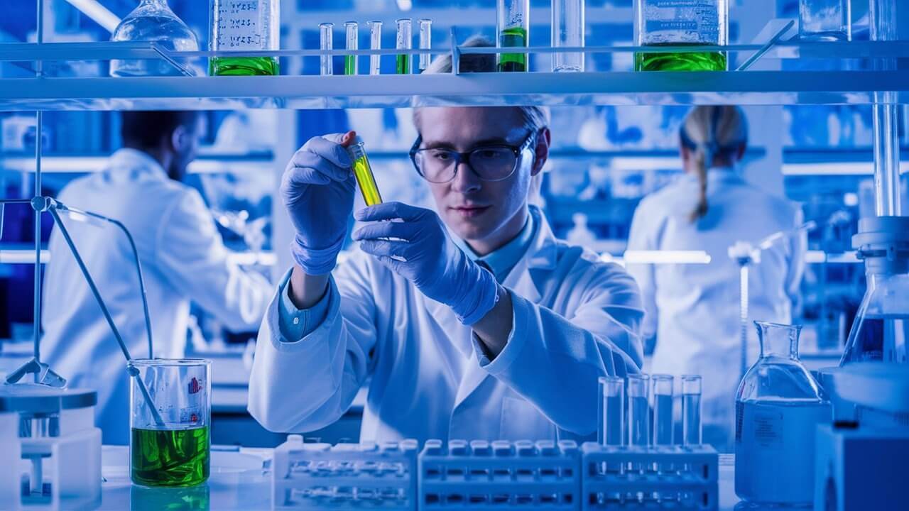 L'image contenant du contenu généré par l'équipement de laboratoire, la chimie, le laboratoire et WorkAI peut ne pas être correcte.