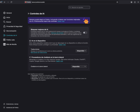 Bouton Ia de Firefox