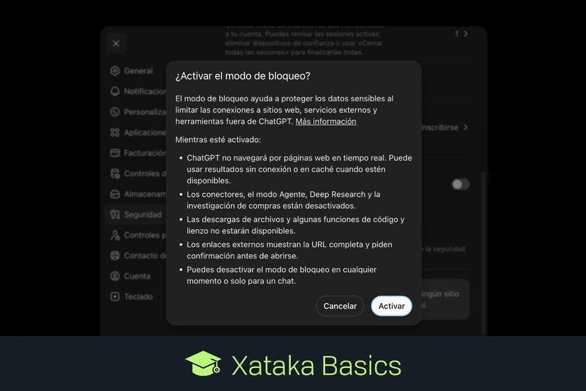 Mode de blocage ChatGPT : qu'est-ce que c'est, à quoi ça sert, qui peut l'utiliser et comment l'activer