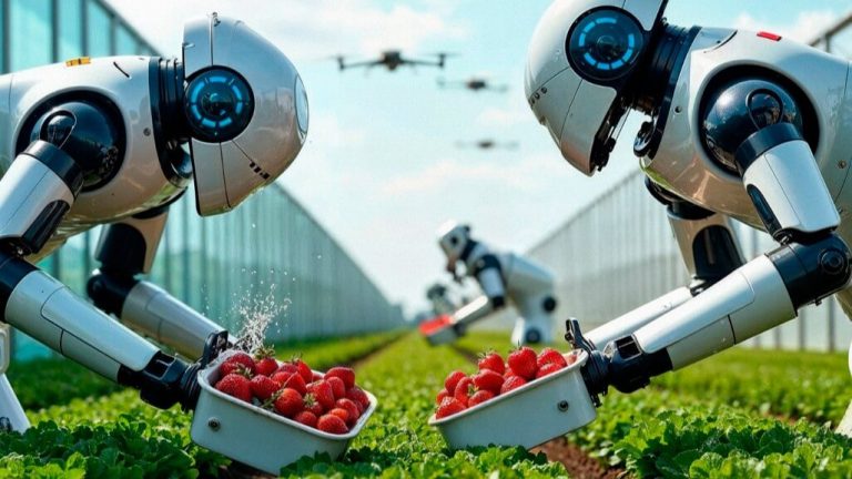 Robotica intelligente Agricoltura AI
