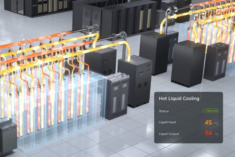 NVIDIA a trouvé un moyen de contenir la consommation des datacenters d'IA : un liquide plus chaud qu'un jacuzzi
