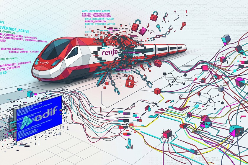 La cyberattaque contre Renfe et Adif confirme ce que l’IA prévenait depuis des mois. 500 Go de données clients exposées