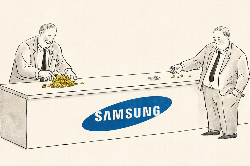 Samsung vend de la mémoire plus chère que jamais. L'un de ses clients les plus concernés est Samsung